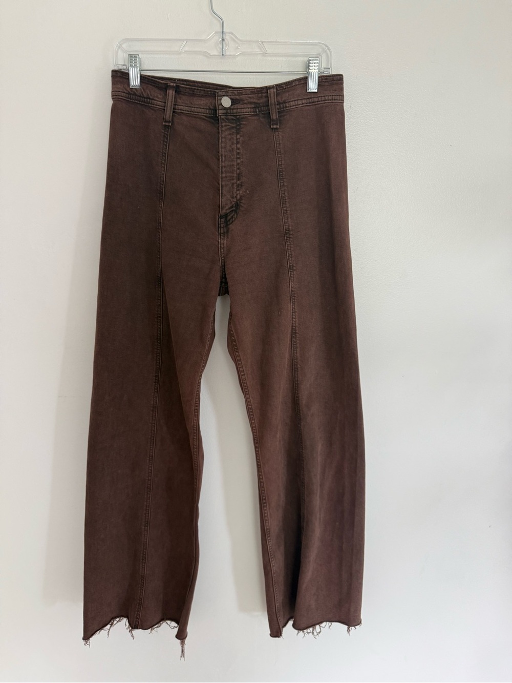 pistola Brown High-Rise Wide-Leg Jeans - Picture 4 of 8
